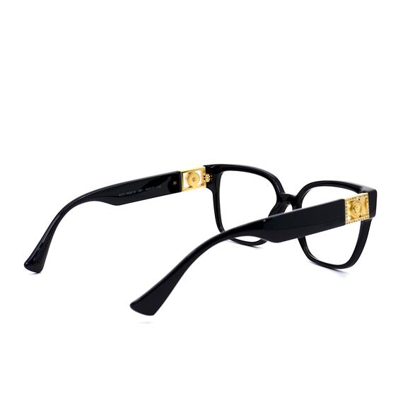 NEW VERSACE VE3329B GB1 BLACK AUTHENTIC EYEGLASSES FRAME - Picture 8 of 16
